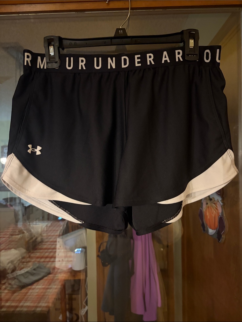 Under Armour Black & White Women’s Athletic Shorts
